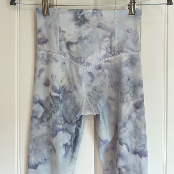 Athleta elation snow dye tie dye 7/8 tight XXS - Picture 2 of 7